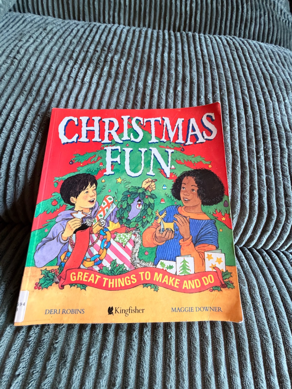 Christmas Fun Kids Activity Book - Red & Green